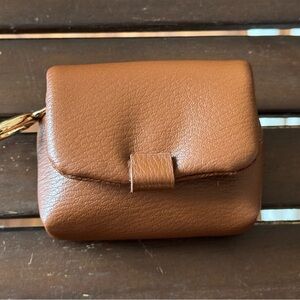 Elegant Brown Leather Women's Bag